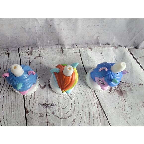 Lot Of 3 My Little Pony Good2Grow Drink Topper Spouts Bottle Caps - Picture 5 of 7